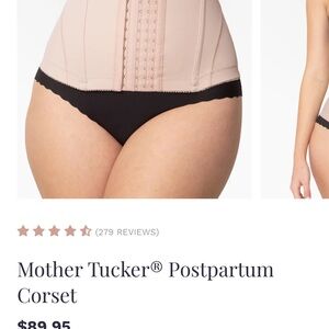 Belly Bandit Mother Tucker Postpartum corset shapewear size M